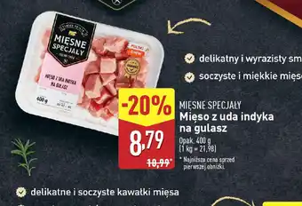 ALDI Mięso z uda indyka na gulasz oferta