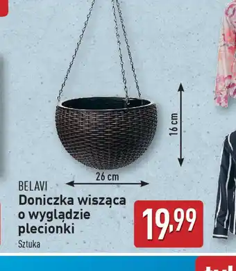 ALDI Doniczka wisząca Belavi oferta