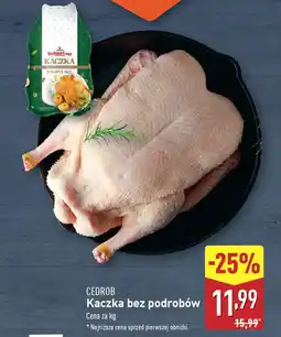 ALDI Cedrob Kaczka bez podrobów oferta