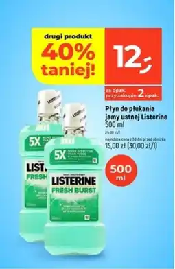 Dealz Płyn do płukania jamy ustnej Listerine oferta