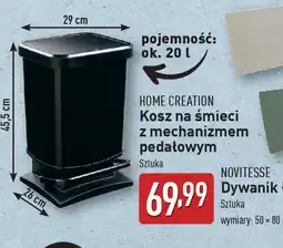 ALDI Kosz na śmieci z mechanizmem pedałowym Home Creation oferta