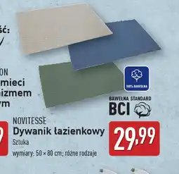 ALDI Dywanik łazienkowy Novitesse oferta