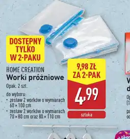 ALDI Worki próżniowe Home Creation oferta