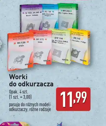 ALDI Worki do odkurzacza oferta