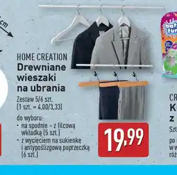 ALDI Drewniane wieszaki na ubrania oferta
