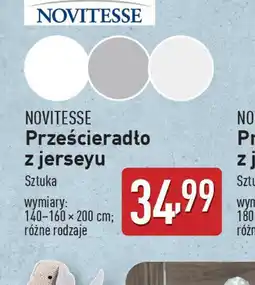 ALDI Prześcieradło z jerseyu Novitesse oferta