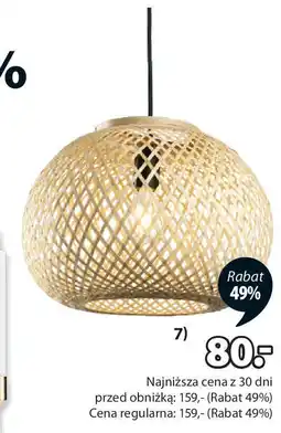 JYSK Lampa wisząca sigvard oferta