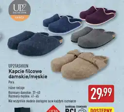 ALDI Kapcie filcowe damskie/męskie oferta