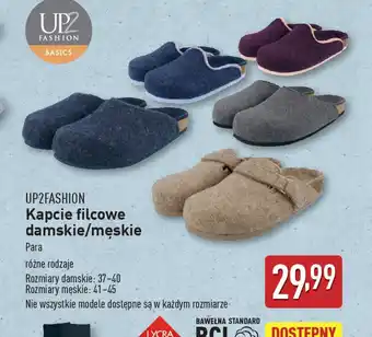 ALDI Kapcie filcowe damskie/męskie oferta
