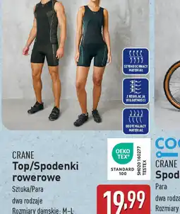 ALDI Top/Spodenki rowerowe Crane oferta