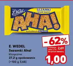 Kaufland E. WEDEL Sezamki Aha! oferta