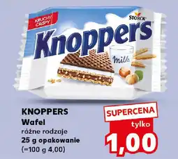 Kaufland KNOPPERS Wafel oferta