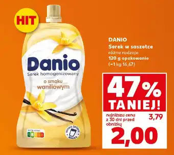 Kaufland DANIO Serek w saszetce oferta