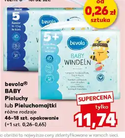 Kaufland Pieluchy lub Pieluchomajtki bevola Baby oferta