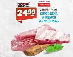 Społem Żeberka oferta