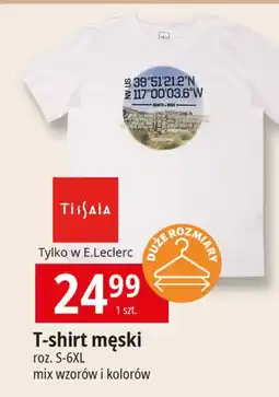 E.Leclerc T-shirt męski s-6xl Tissaia oferta