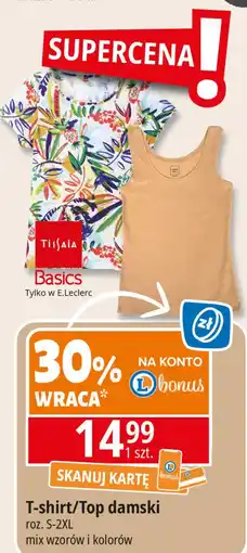 E.Leclerc Top damski s-2xl Tissaia oferta
