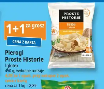 E.Leclerc Pierogi z mięsem Iglotex Proste Historie oferta