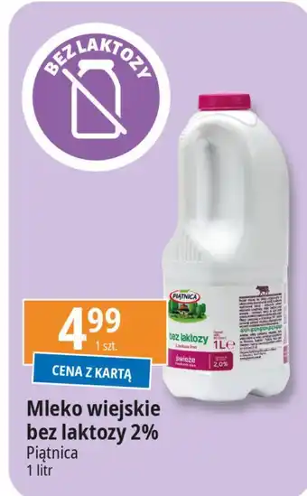 E.Leclerc Mleko wiejskie bez laktozy 2% Piątnica oferta