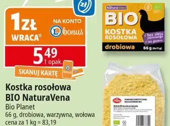 E.Leclerc Kostka rosołowa wołowa Naturavena oferta