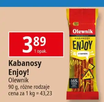 E.Leclerc Kabanosy z serem Olewnik Enjoy! oferta