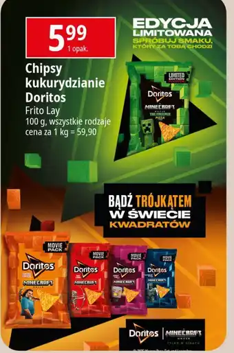 E.Leclerc Chipsy kukurydziane o smaku barbeque Doritos oferta