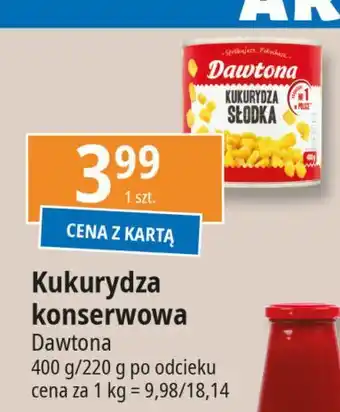 E.Leclerc Kukurydza słodka Dawtona oferta