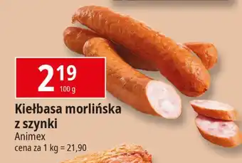 E.Leclerc Kiełbasa morlińska Animex oferta