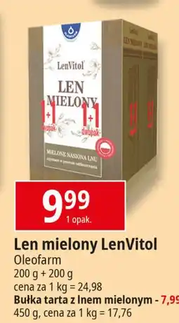 E.Leclerc Bułka tarta z lnem mielonym Oleofarm oferta