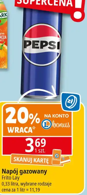 E.Leclerc Napój Pepsi oferta