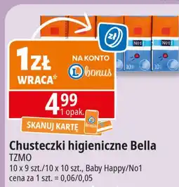 E.Leclerc Chusteczki higieniczne Bella Baby Happy oferta