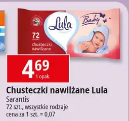 E.Leclerc Chusteczki nawilżane z alantoiną Lula oferta