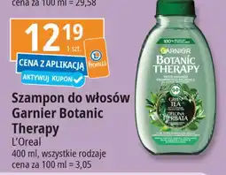 E.Leclerc Szampon do włosów zielona herbata & eukaliptus cytrus Garnier Botanic Therapy oferta