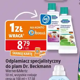 E.Leclerc Odplamiacz precyzyjny kosmetyki i trawa Dr. Beckmann oferta