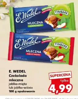 Kaufland E.Wedel Czekolada mleczna oferta