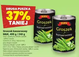 Twój Market Groszek konserwowy M&K oferta