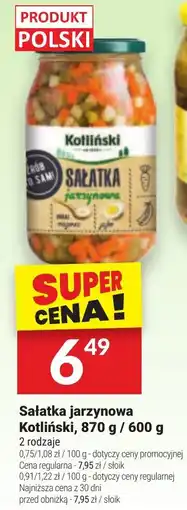 Twój Market Sałatka jarzynowa Kotliński oferta