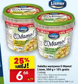 Twój Market Sałatka warzywna O Mamo! Lisner oferta