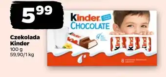 Netto Czekolada Kinder Chocolate oferta