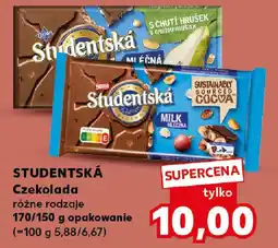 Kaufland STUDENTSKÁ Czekolada oferta