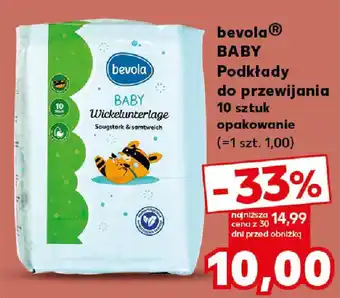 Kaufland Bevola baby podkłady do przewijania oferta