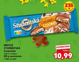 Kaufland NESTLÉ STUDENTSKÁ Czekolada oferta