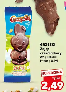 Kaufland GRZEŚKI Zając czekoladowy oferta