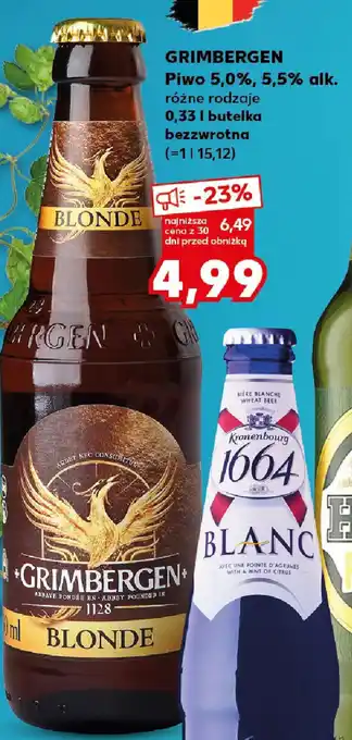 Kaufland GRIMBERGEN Piwo oferta