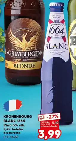 Kaufland KRONENBOURG BLANC 1664 Piwo oferta