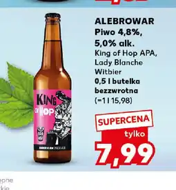 Kaufland Piwo Alebrowar oferta