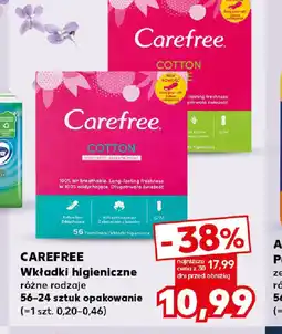 Wkładki higieniczne Carefree