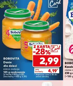 Kaufland Bobovita Danie dla dzieci oferta