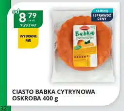 Eurocash Cash & Carry Ciasto babka cytrynowa oskroba oferta