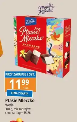 E.Leclerc Czekoladki waniliowe E. Wedel Ptasie Mleczko oferta